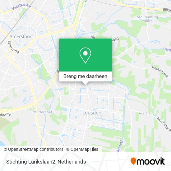 Stichting Larikslaan2 kaart