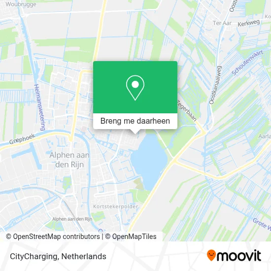 CityCharging kaart