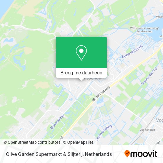 Olive Garden Supermarkt & Slijterij kaart
