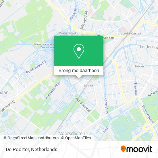 De Poorter kaart