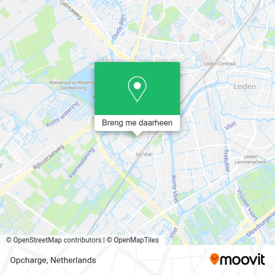 Opcharge kaart