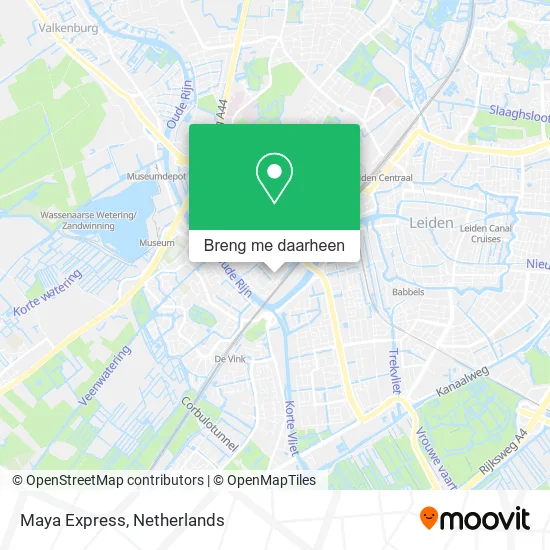 Maya Express kaart