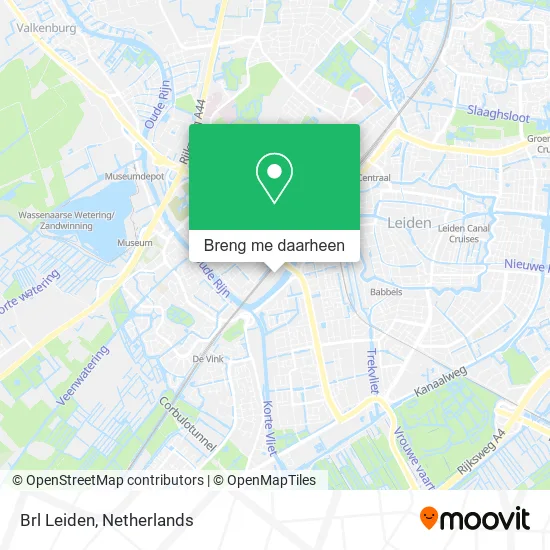Brl Leiden kaart