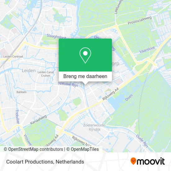 Coolart Productions kaart