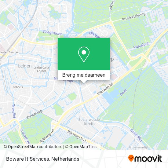 Boware It Services kaart
