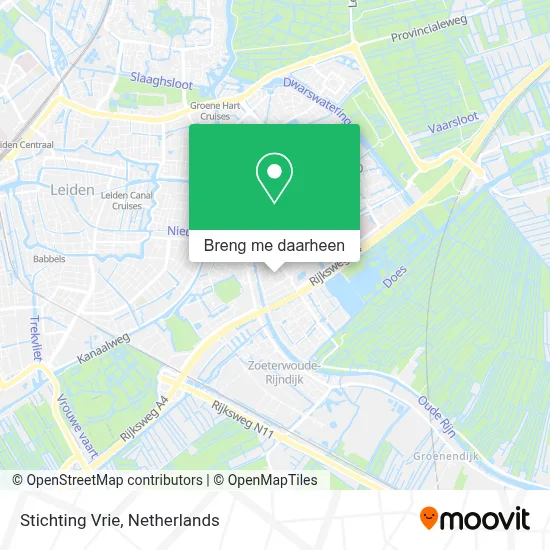 Stichting Vrie kaart