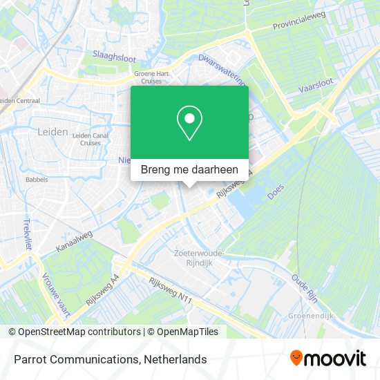 Parrot Communications kaart
