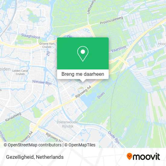 Gezelligheid kaart
