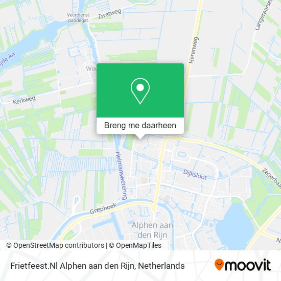 Frietfeest.Nl Alphen aan den Rijn kaart
