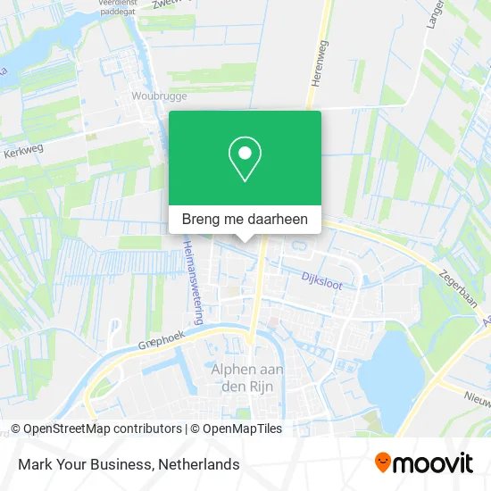 Mark Your Business kaart