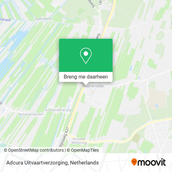 Adcura Uitvaartverzorging kaart