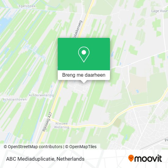 ABC Mediaduplicatie kaart