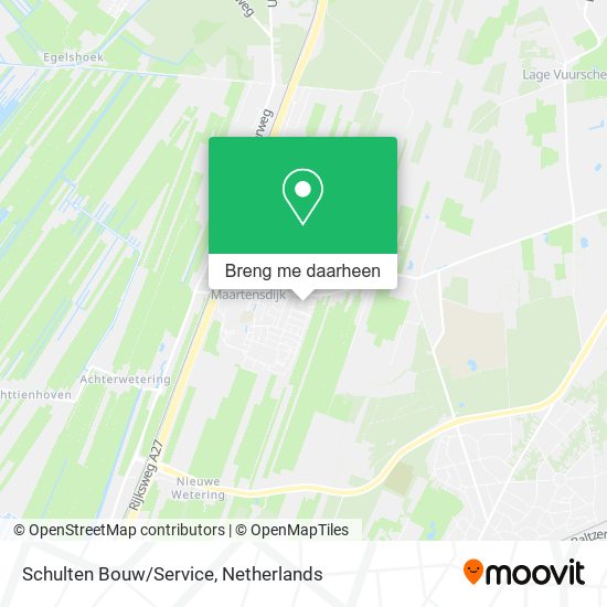Schulten Bouw/Service kaart