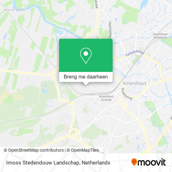 Imoss Stedendouw Landschap kaart