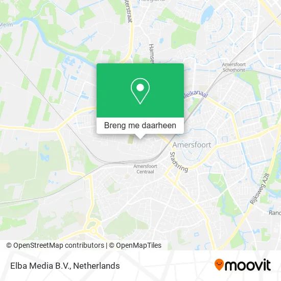 Elba Media B.V. kaart