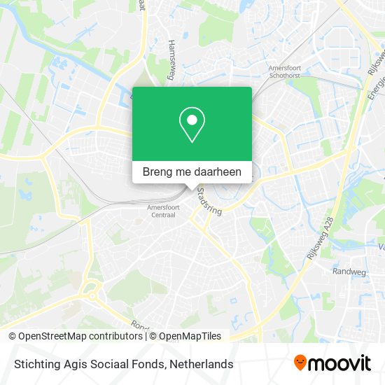 Stichting Agis Sociaal Fonds kaart