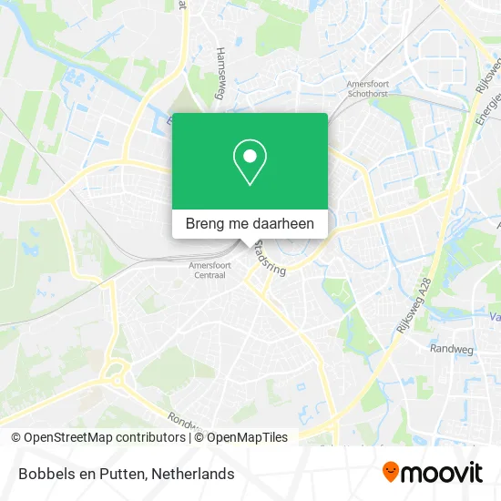 Bobbels en Putten kaart
