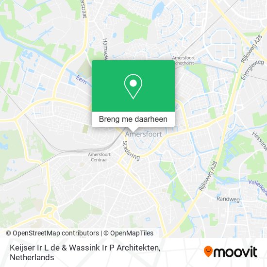 Keijser Ir L de & Wassink Ir P Architekten kaart