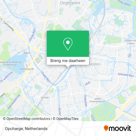 Opcharge kaart