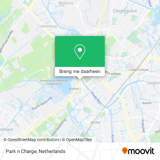 Park n Charge kaart