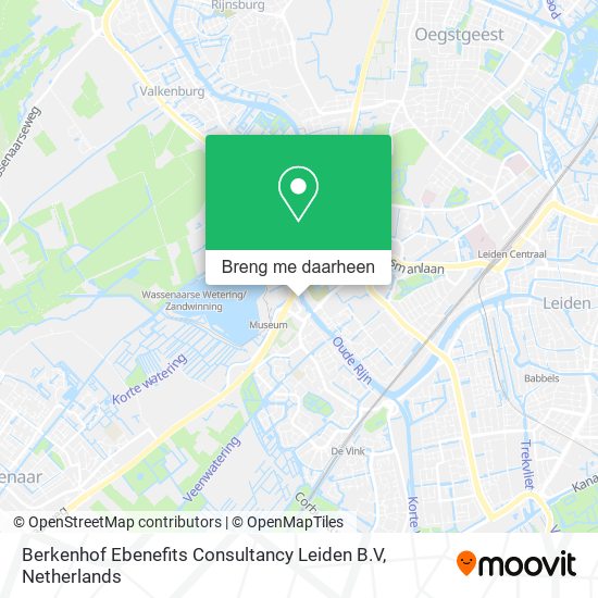 Berkenhof Ebenefits Consultancy Leiden B.V kaart