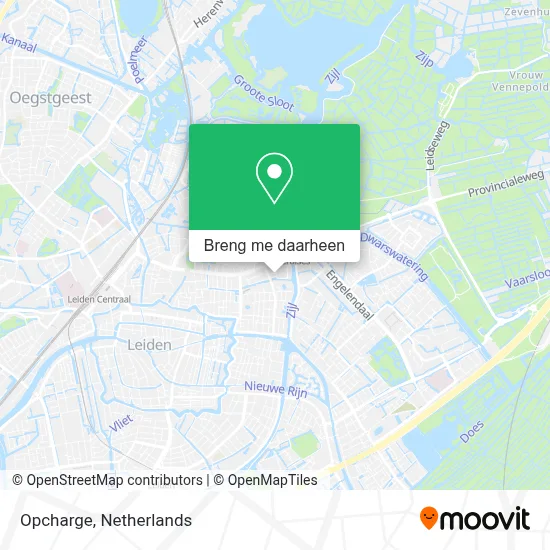 Opcharge kaart