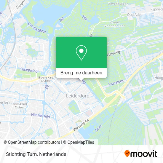 Stichting Turn kaart