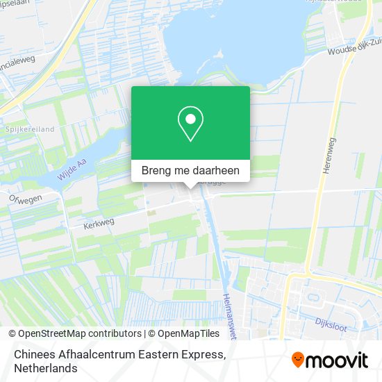 Chinees Afhaalcentrum Eastern Express kaart