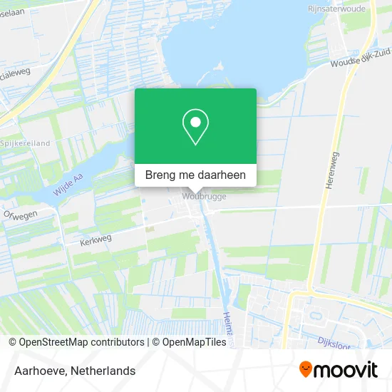 Aarhoeve kaart