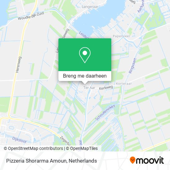 Pizzeria Shorarma Amoun kaart
