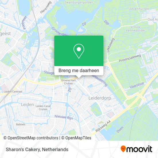 Sharon's Cakery kaart