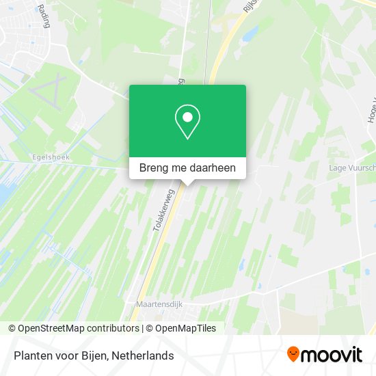 Planten voor Bijen kaart
