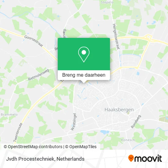 Jvdh Procestechniek kaart