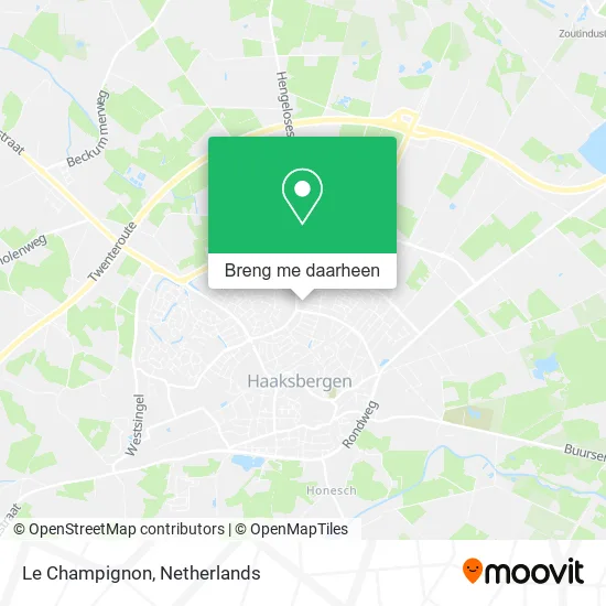 Le Champignon kaart