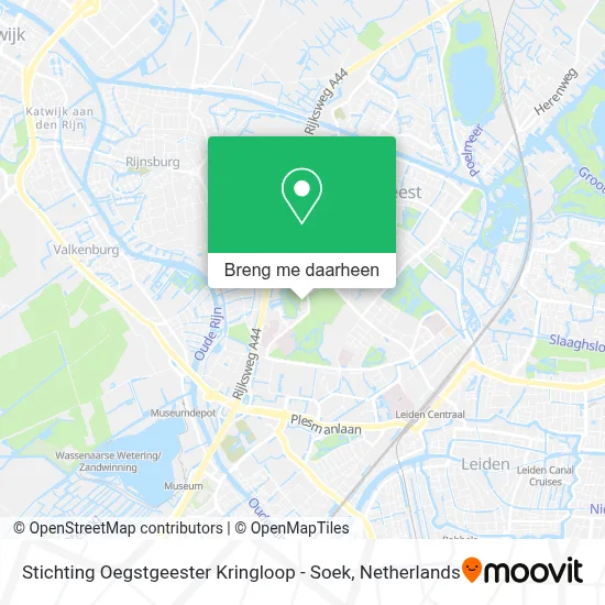 Stichting Oegstgeester Kringloop - Soek kaart