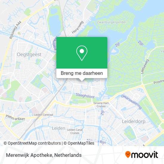 Merenwijk Apotheke kaart