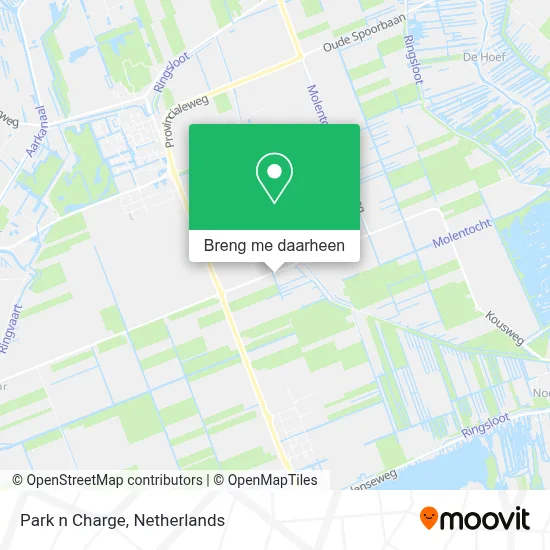 Park n Charge kaart