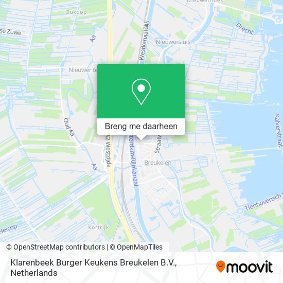 Klarenbeek Burger Keukens Breukelen B.V. kaart