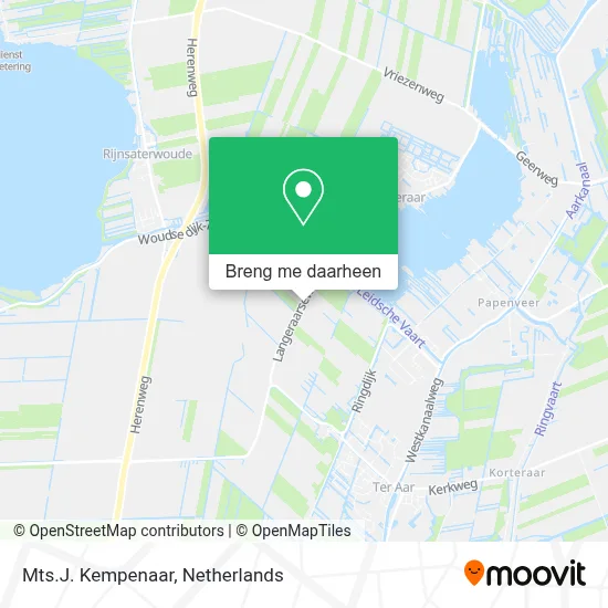 Mts.J. Kempenaar kaart