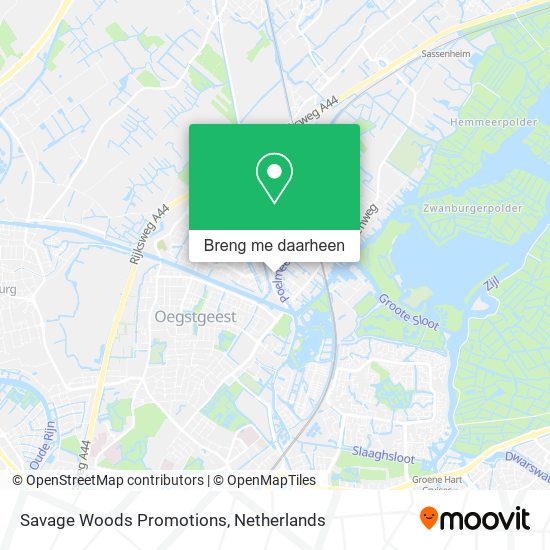 Savage Woods Promotions kaart