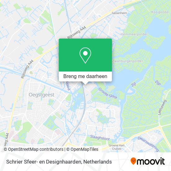 Schrier Sfeer- en Designhaarden kaart