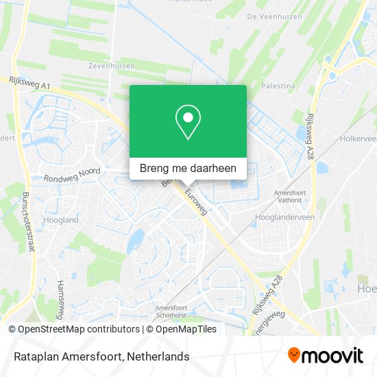 Rataplan Amersfoort kaart