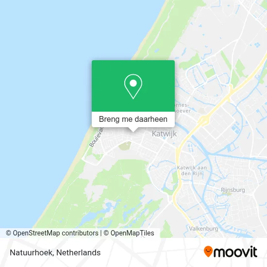 Natuurhoek kaart