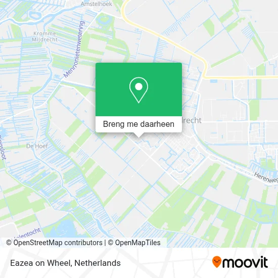 Eazea on Wheel kaart