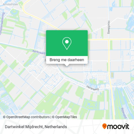 Dartwinkel Mijdrecht kaart