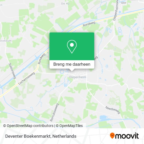 Deventer Boekenmarkt kaart