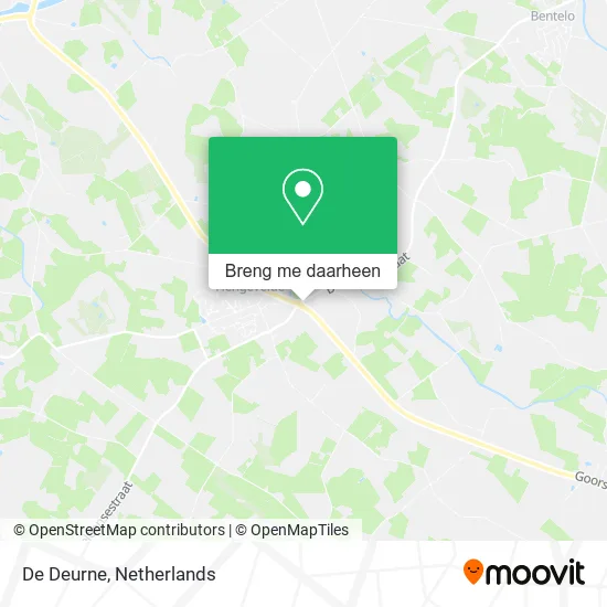 De Deurne kaart