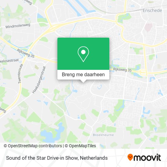 Sound of the Star Drive-in Show kaart