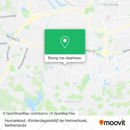 Humankind - Kinderdagverblijf de Helmerhoek kaart