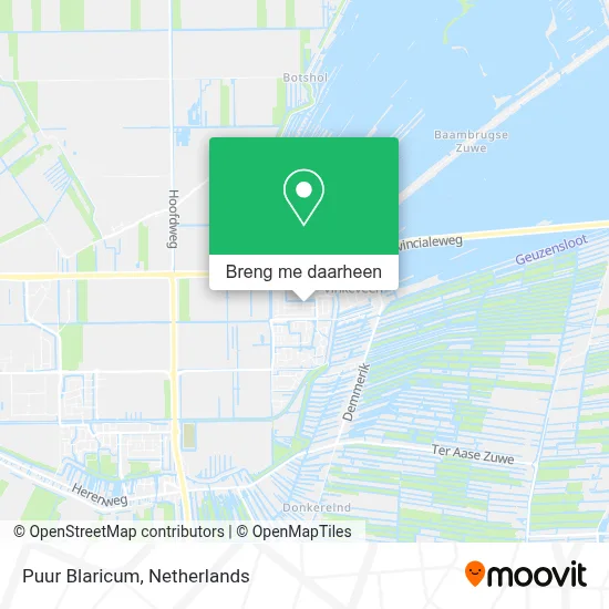 Puur Blaricum kaart